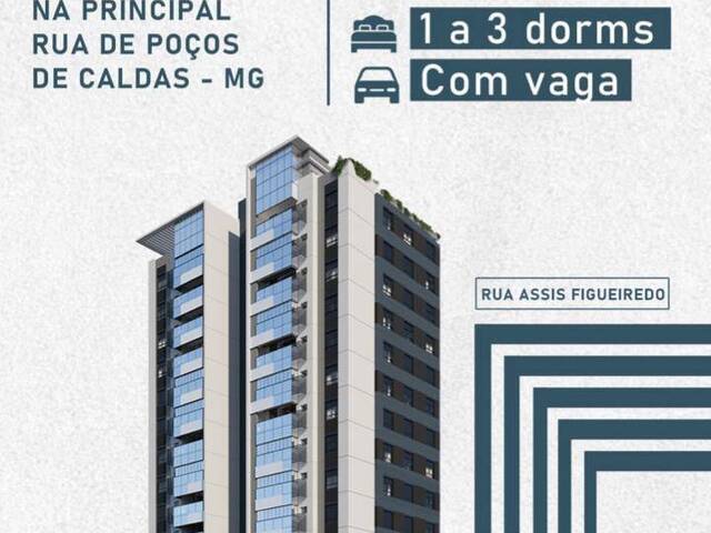 #2500 - Apartamento para Venda em Poços de Caldas - MG