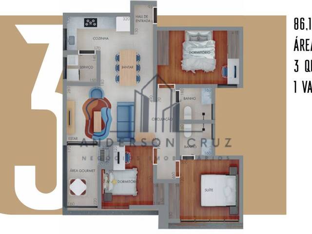 Apartamento para Venda em Poços de Caldas - 5