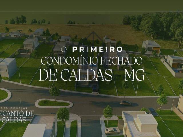 #3672 - Terreno em condomínio para Venda em Caldas - MG