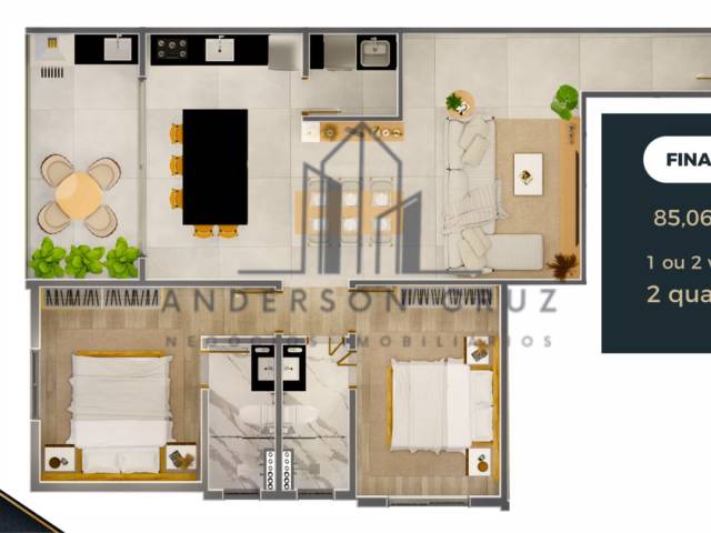 #3751 - Apartamento para Venda em Poços de Caldas - MG