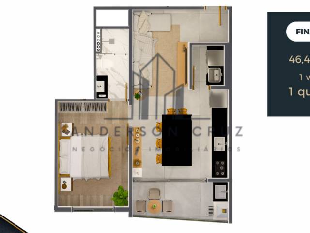 #3752 - Apartamento para Venda em Poços de Caldas - MG