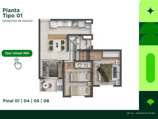 Apartamento para Venda em Poços de Caldas - 5